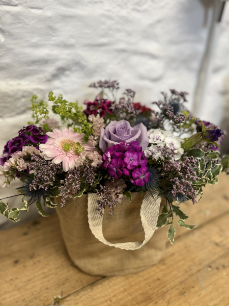 Rustic bloom bag