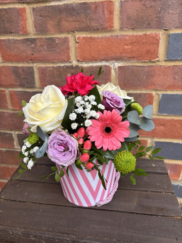 Candy stripe arrangement