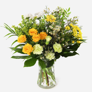 Morning sunshine vase