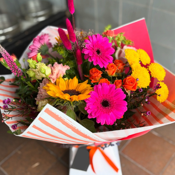 Tropical sunset bouquet