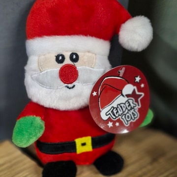 Christmas plush santa