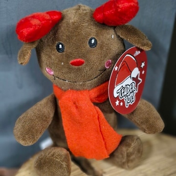 Christmas plush reindeer