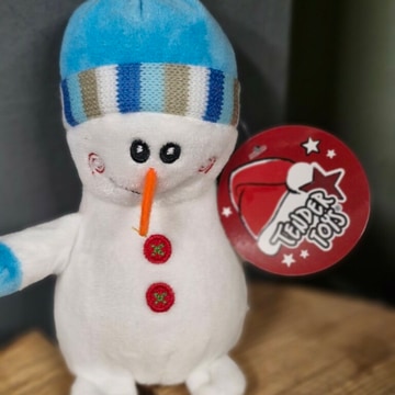 Christmas plush snowman