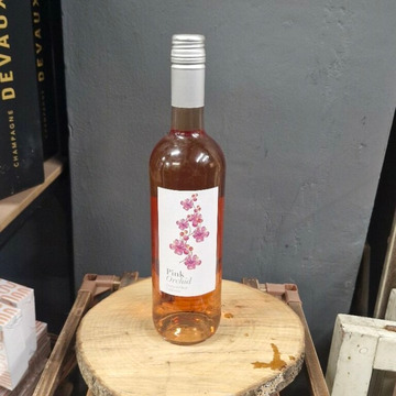 Pink orchid rose wine