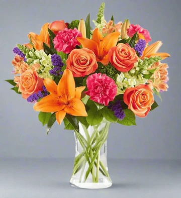Vibrant medley bouquet