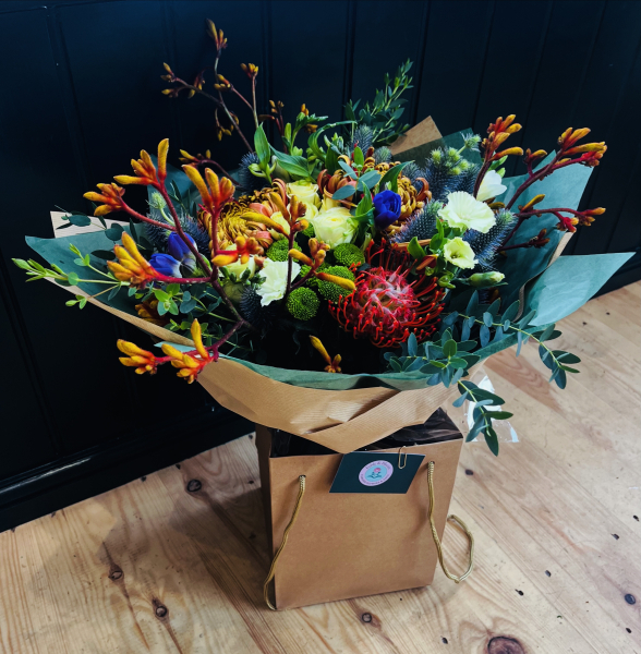 Florists pick bouquet