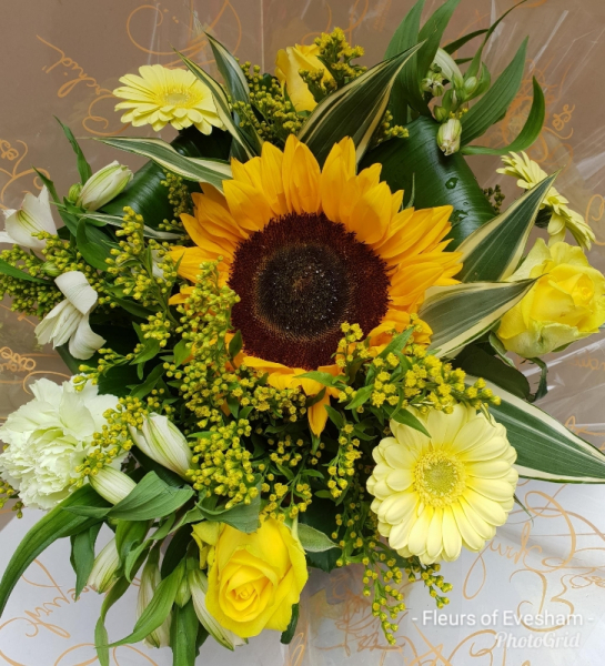 Florist choice hand tied