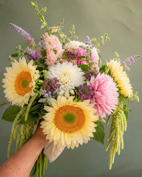 Florist choice hand-tied