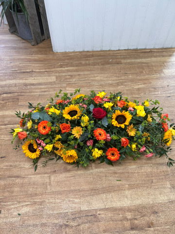 Sunshine casket spray