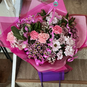Pink mixture