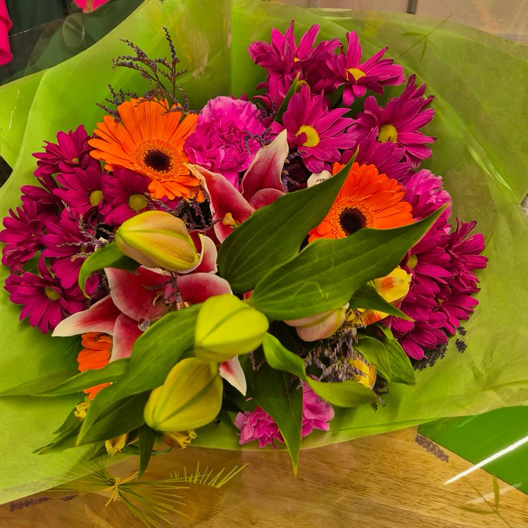 Bright and vibrant