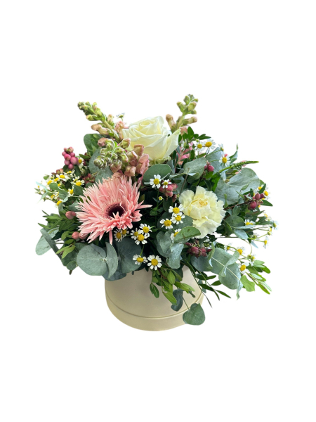 Pastel hat box