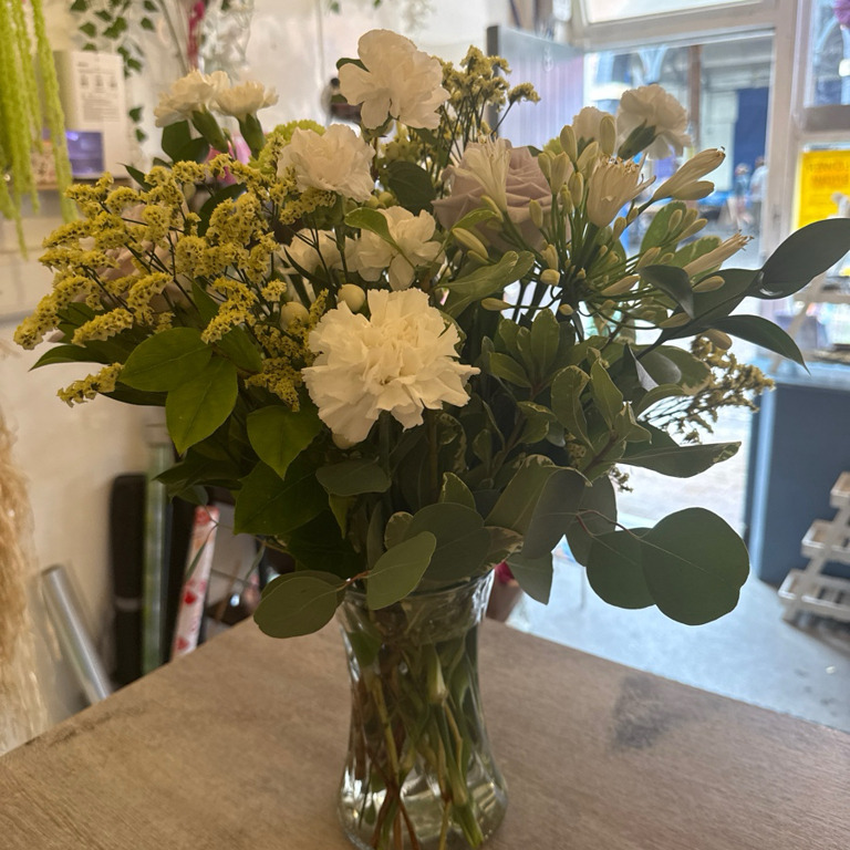 Vase of flowers