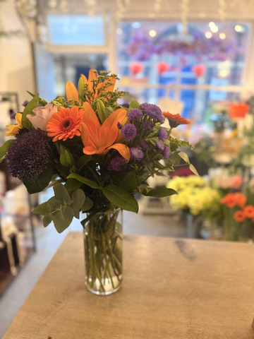 Vase of flowers