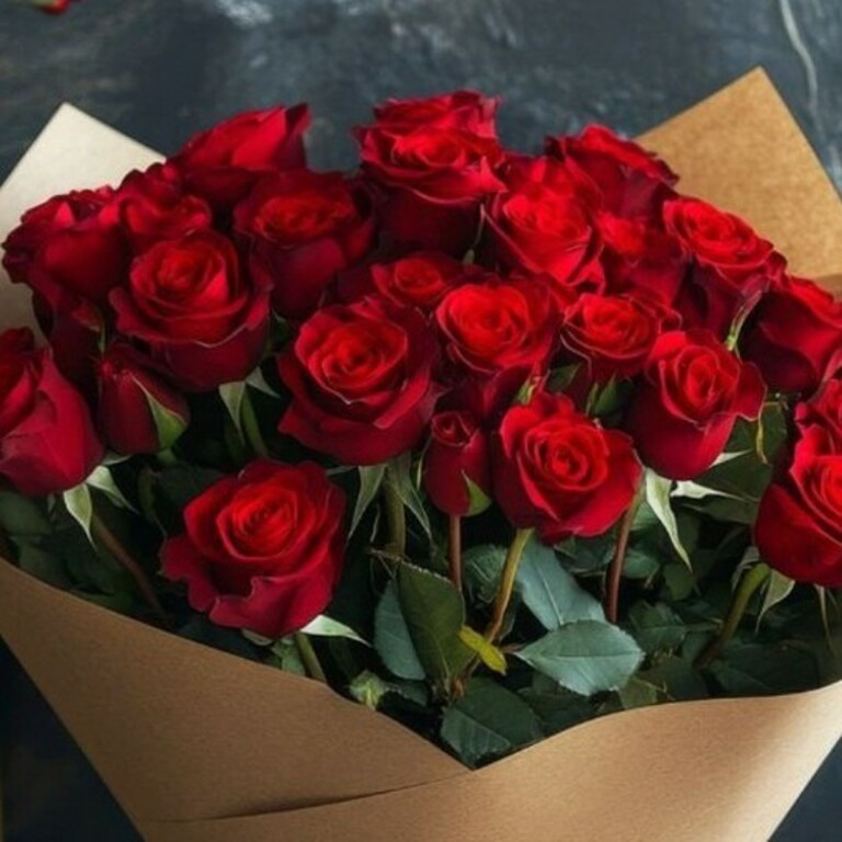 Red roses delight