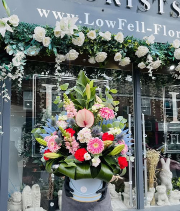 Tropical elegance hatbox