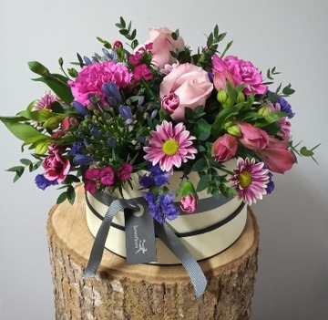 Perfect pinks hat box