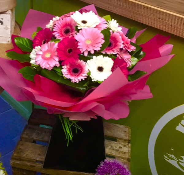 Gerbera handtie