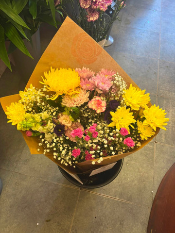 Yellow bloom bouquet