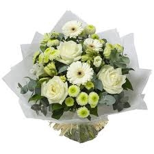 Sympathy hand tied bq