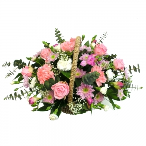 Fresh floral baskets