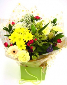 Vibrant handtied
