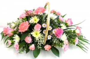 Fresh floral baskets