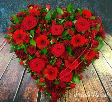 Loose red heart
