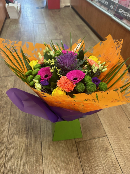 Vibrant handtied