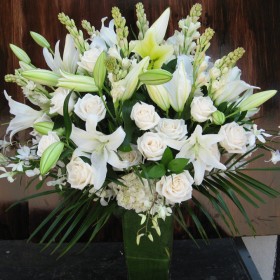 lilly and roses