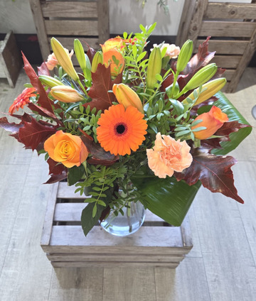 Autumn splendour vase