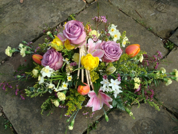 Cottage garden basket