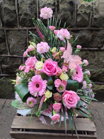 Front facing arrangement