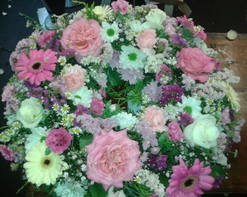 Pretty in pink wreath