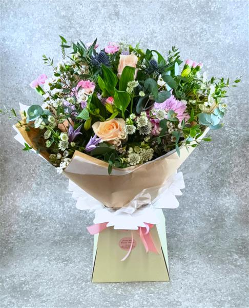 Mixed flower hand tied