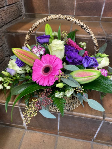 Hayes basket arrangement