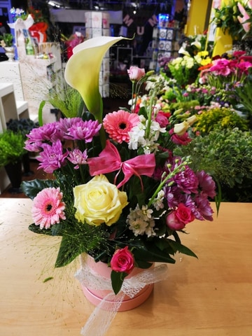 Hat box arrangment