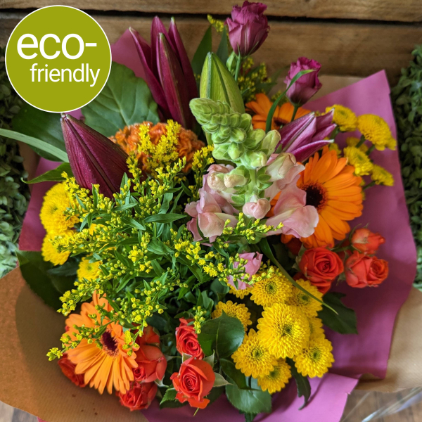 Vibrant gift box eco