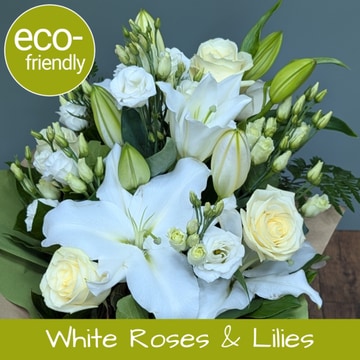 Rose lily bouquet