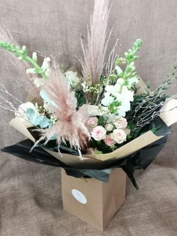 Pretty pampas grass