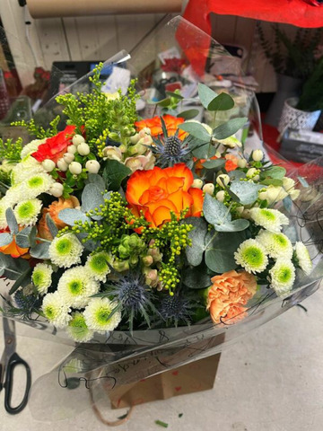 Citrus glow bouquet