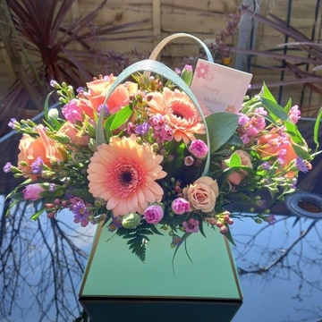 Floral handbag