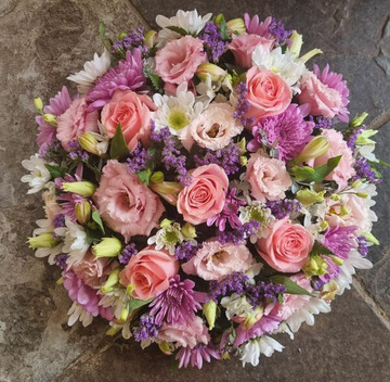 Pink serenity posy