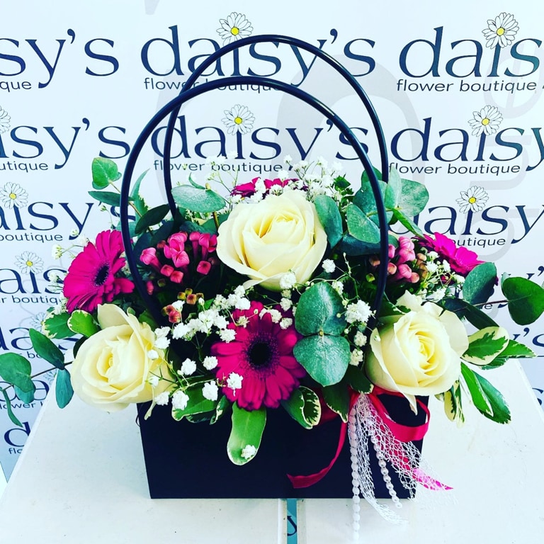 Flower handbag