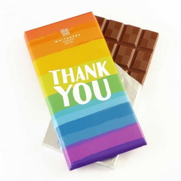 Thank you chocolate bar