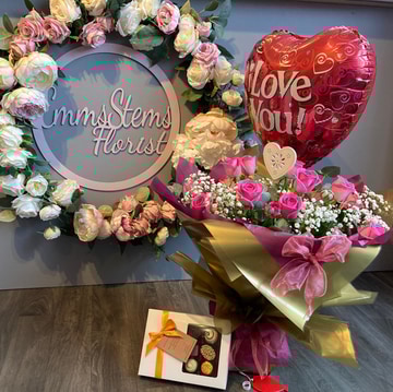 Pink trio i love you