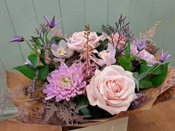 Romance hand tied bouquet
