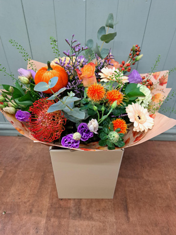 Happy halloween hand-tied