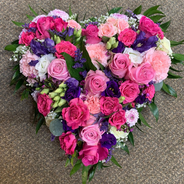 Pink-purple heart