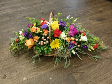 Overflowing trug
